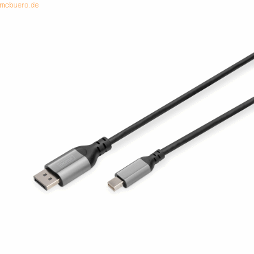 4016032484233 - DIGITUS - DisplayPort cable - Mini DisplayPort to DisplayPort - 1 m