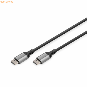 4016032484257 - 60Hz 8K DisplayPort Kabel 14 Version 60Hz DP DP Schwarz 1m DB-340105-010-S 4016032484257