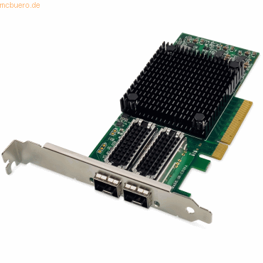 4016032488026 - DIGITUS - 2 Port 25 Gigabit Ethernet Netzwerkkarte SFP28 PCI Express Mellanox Chipsatz