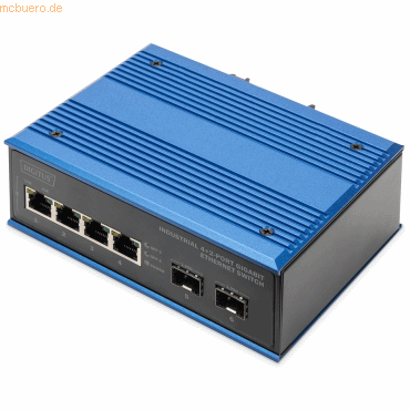 4016032489245 - DN-651148 Industrial Ethernet Switch 4x2 Port 10   100   1000 MBit s