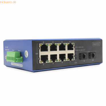 4016032489269 - DN-651150 Industrial Ethernet Switch 8 + 2 Port 10   100   1000 MBit s