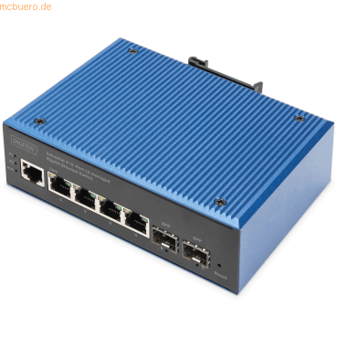 4016032490203 - DN-651154 Industrial Ethernet Switch 4x2 Port 10   100   1000 MBit s