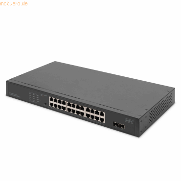 4016032492030 - DIGITUS Switch 24-Port Gigabit             Unmanaged schwarz