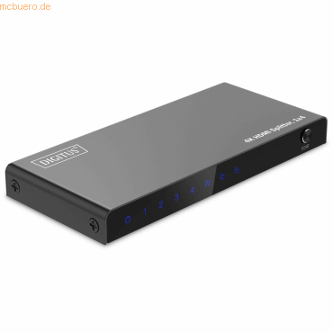 4016032495581 - DIGITUS 1x4 HDMI Splitter 4K 60Hz HDCP 23 EDID Control