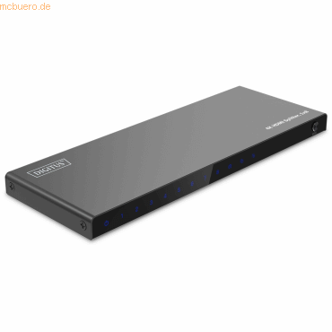 4016032495598 - DIGITUS 1x8 HDMI Splitter 4K 60Hz HDCP 23 EDID Control