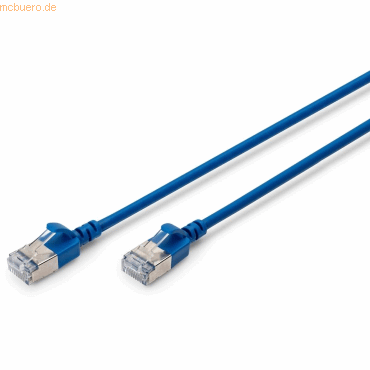 4016032498070 - DIGITUS CAT 6A F-FTP SlimPatchkCULSZH AWG 32 7 5mBlau 4016032498070 - DIGITUS CAT 6A F-FTP SlimPatchkCULSZH AWG 32 7 5mBlau