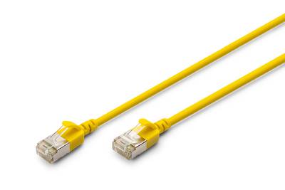 4016032498100 - DIGITUS CAT 6A F-FTP SlimPatchkCULSZH AWG 32 7 1mGelb 4016032498100 - DIGITUS CAT 6A F-FTP SlimPatchkCULSZH AWG 32 7 1mGelb