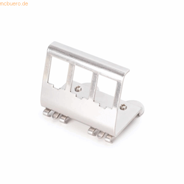 4016032498377 - DIGITUS Hutschienenadapter für 3x Keystone Module