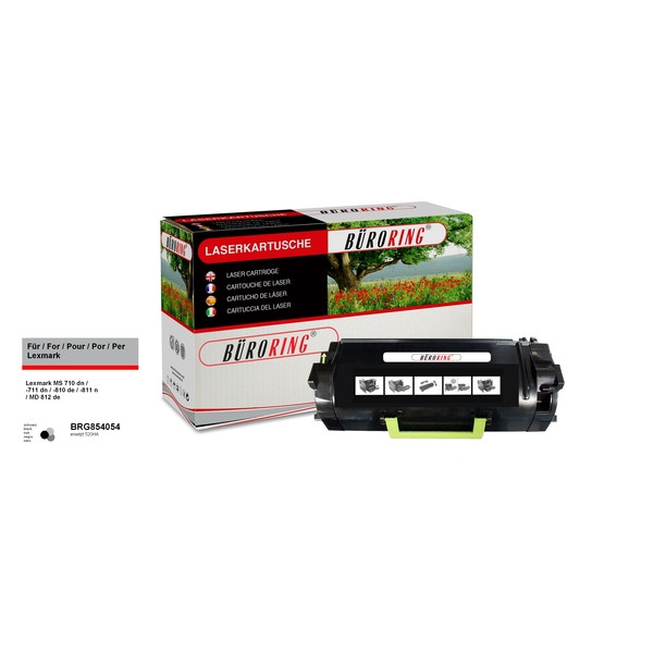 4016058000004 - Toner 854054 kompatibel zu Lexmark 52D0HA0 schwarz 4016058000004 BRG854054