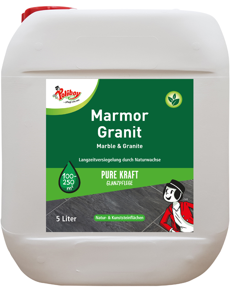 4016100005711 - Poliboy Marmor Granit Pflege 5 Liter