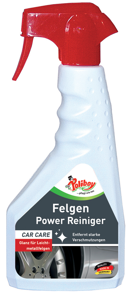 4016100143017 - Poliboy Felgen Power Reiniger 500 ml Sprühflasche