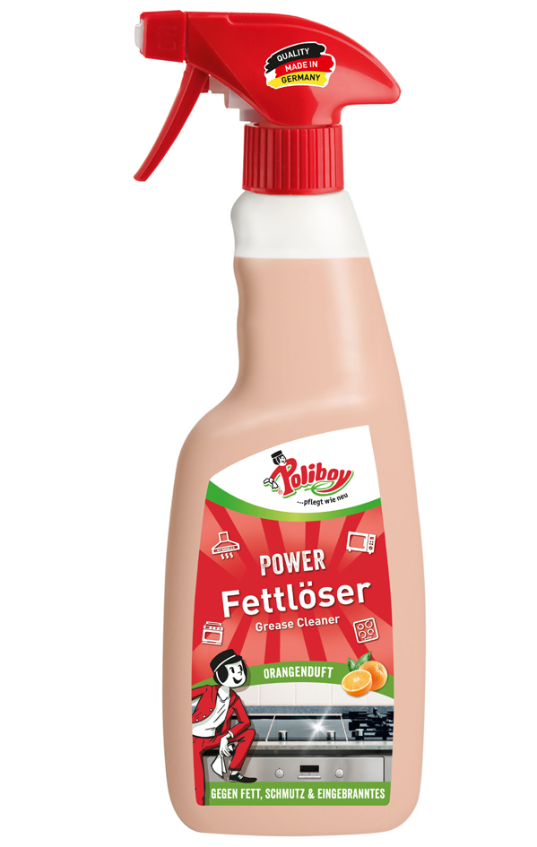 4016100150114 - Poliboy Power Fettlöser Sprühflasche 500 ml