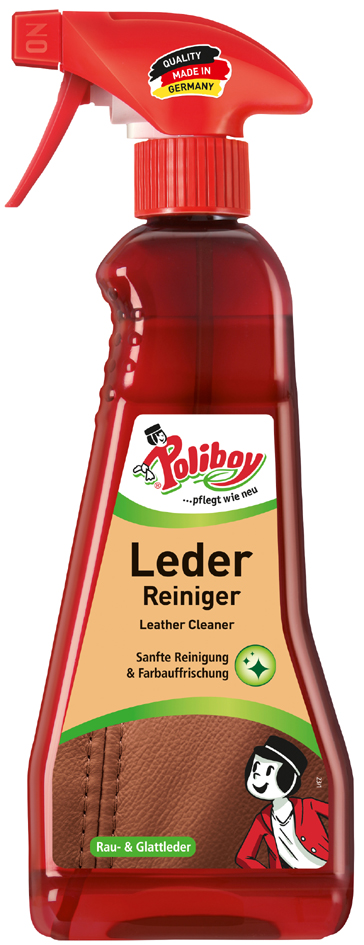 4016100730316 - Poliboy Leder Reiniger 375 ml Sprühflasche