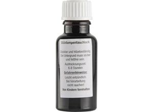 4016138098563 - TLK20 GRÜN-MP-EVP Glühlampen-Tauchlack 20 ml Grün - Clou