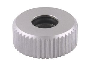 4016138125238 - 66000402 Rändelmutter 4 mm Aluminium (eloxiert) 1 St - Mentor