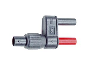 4016138189278 - Multi Contact - Stäubli sw XF-SS 4 Messadapter BNC-Buchse - Lamellenstecker 4 mm berührungssicher Schwarz Rot