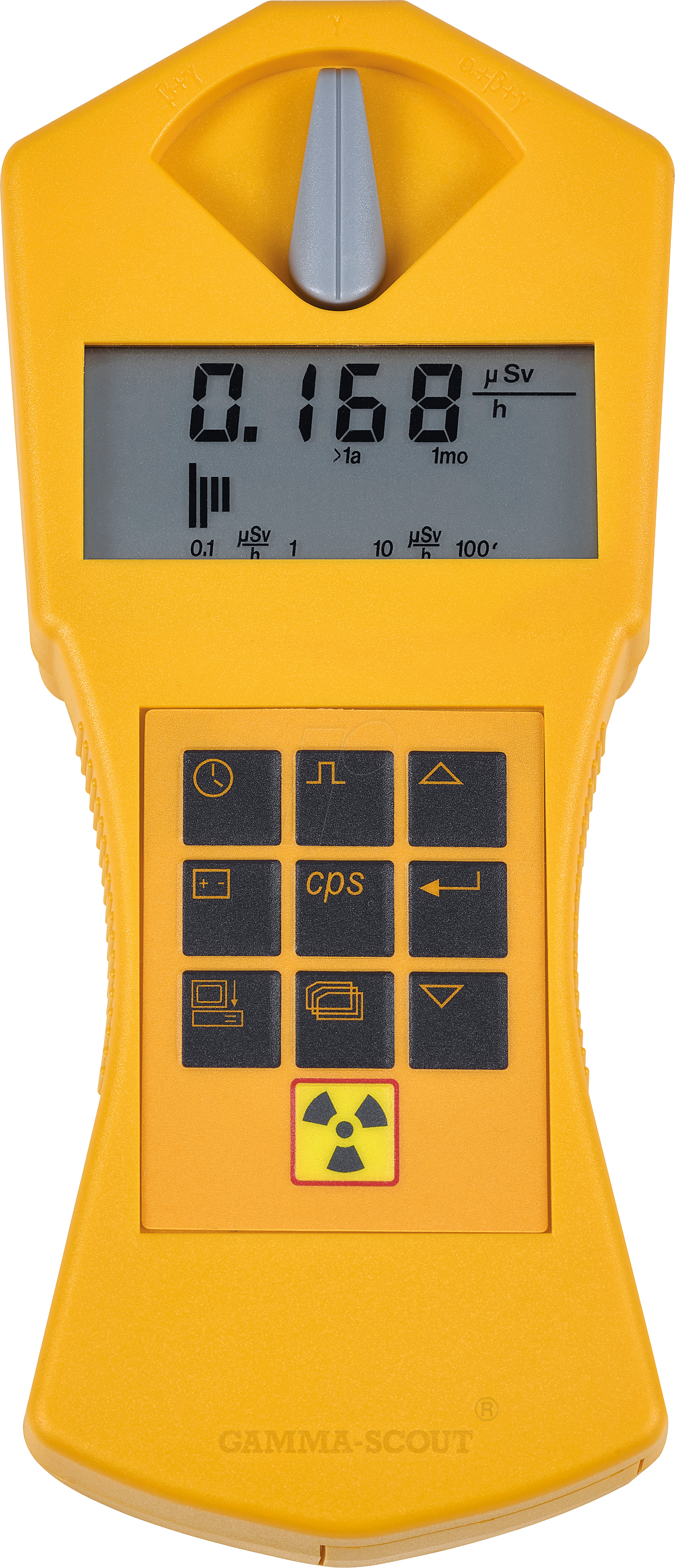 4016138663679 - GAMMA-SCOUT02 - Geigerzähler mit akustischem Alarm 0 - 1000 µSv h