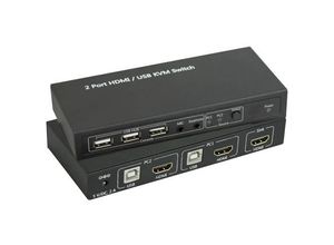 4016138867633 - 2 Port KVM-Umschalter HDMI USB 1920 x 1080 Pixel 3840 x 2160 Pixel