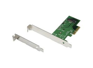 4016138896374 - RF-2384500 1 Port PCI Express x4 Adapterkarte für M2 SSD PCIe x4 Passend für (SSD) M2 PCIe NVMe SSD M2 PCIe AHCI SSD inkl Low-Profile Slotblech