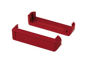 4016138947564 - CHH64E1RD gehäuseecke kunststoff rot geeignet für gehäusehöhe 20 mm - Axxatronic