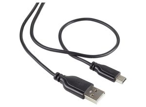 4016138982374 - USB-Kabel usb 20 usb-a Stecker USB-Mini-B Stecker 100 m Schwarz SuperSoft-Ummantelung r - Renkforce