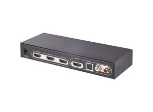 4016138982459 - 3 Port HDMI-Switch 3D-Wiedergabe möglich mit Fernbedienung ARC (Audio Return Channel) 3840 x 2160 Pixel