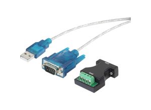 4016139049373 - Usb 11 Adapter [1x D-SUB-Stecker 9pol Polklemme - 1x usb 11 Stecker a] vergoldete Ste - Renkforce