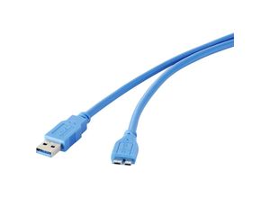 4016139067704 - USB-Kabel usb 32 Gen1 (usb 30   usb 31 Gen1) usb-a Stecker USB-Micro-B 30 Stecker 03 - Renkforce