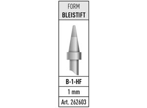 4016139080215 - B-1-HF Lötspitze Bleistiftform Inhalt 1 St - Stannol