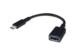 4016139091990 - USB-Kabel usb 32 Gen1 (usb 30   usb 31 Gen1) usb-c® Stecker usb-a Buchse 015 m Schwar - Renkforce