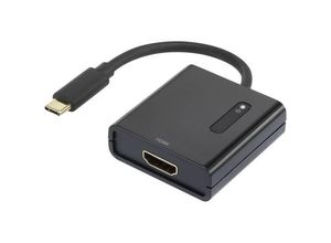 4016139095059 - RF-4472892 USB   HDMI Adapter [1x USB-C® Stecker - 1x HDMI-Buchse] Schwarz vergoldete Steckkontakte 1500 cm