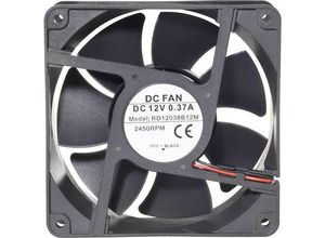 4016139226118 - Tru Components - RD12038B24M Axiallüfter IP58 24 v dc 172 m³ h (l x b x h) 120 x 120 x 38 mm