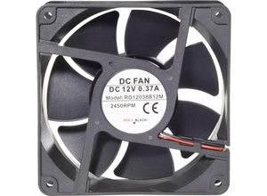 4016139226125 - Tru Components - RD12038B24H Axiallüfter IP58 24 v dc 193 m³ h (l x b x h) 120 x 120 x 38 mm