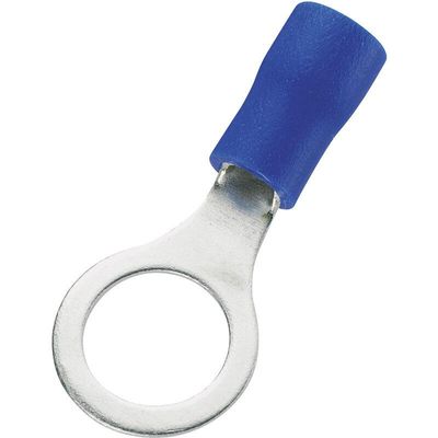 4016139229164 - 746581 Ringkabelschuh Querschnitt (max)=250 mm² Loch-Ø=84 mm Teilisoliert Blau 10 - Tru Components