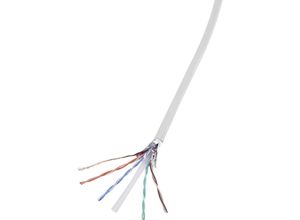 4016139233536 - Tru Components - 1567179 Netzwerkkabel cat 6 f utp 4 x 2 x 027 mm² Weiß 305 m