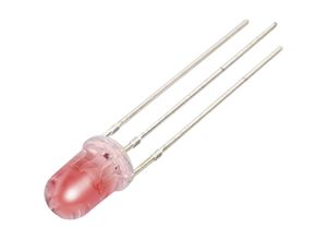 4016139239071 - Tru Components - YBR-50FRW01-A led bedrahtet Rot Weiß Rund 5 mm 1910 mcd 1600 mcd 43 ° 28 ° 20 mA