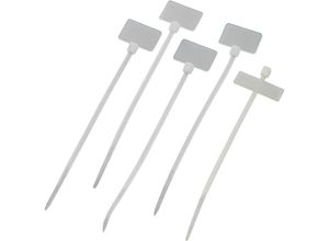 4016139267074 - 539848 Leitermarkierer Beschriftungsfläche 20 x 13 mm Natur 100 St - Tru Components