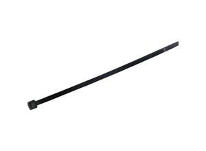 4016139295558 - 1578002 Kabelbinder 250 mm 4 mm Schwarz Hitzestabilisiert 100 St - Tru Components