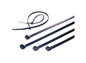 4016139321141 - Tru Components - 1592811 TC-CVR120LLW203 Kabelbinder 120 mm 760 mm Schwarz UV-stabilisiert 100 St