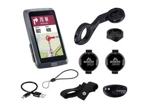 4016224010424 - ROX 121 EVO Sensor Set - Night Grey Fahrrad-Navi Fahrrad Europa Bluetooth® GPS GLONASS