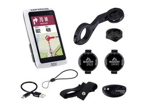 4016224010431 - ROX 121 EVO Sensor Set - White Fahrrad-Navi Fahrrad Europa Bluetooth® GPS GLONASS