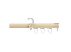 4016318003158 - U-Schiene U-STORELAU01GS Gardinenstangen Gr B L 195 cm x 150 cm 1 läufig beige Gardinenschienen Gardinenstangen