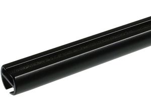 4016318016325 - Innenlaufprofil Gardinenstangenhalterungen Gr Länge 120 cm schwarz Gardinenstangenhalter Gardinenstangenhalterungen 1-läufig im Fixmaß Ø 16 mm