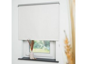 4016318129377 - Seitenzugrollo Thermo-Rollo Rollos Gr 180 cm 202 cm beige (leinen) Seitenzugrollos