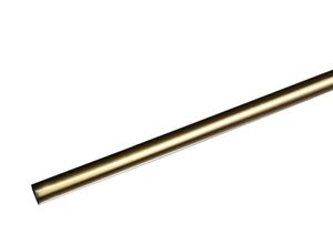 4016318152351 - Gardinenstange Fixmaß Gr 3 gold (messingfarben antik) L200cm Ø16mm Metall Gardinenstangen 1-läufig im Fixmaß Ø 16 mm