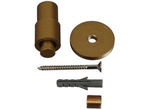 4016318203282 - Deckenträger für Gardinenstangen Power Liedeco Gardinenstangen (1-St) für Gardinenstangen Ø 20 mm goldfarben