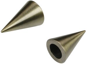 4016318276842 - Gardinenstangen-Endstück Cone Gr 1 gold (messingfarben antik) H25cm L4cm Ø16cm Gardinenstangenendstücke für Gardinenstangen Ø 16 mm 4016318276842 - Gardinenstangen-Endstück Cone Gr 1 gold (messingfarben antik) H25cm L4cm Ø16cm Gardinenstangenendstücke für Gardinenstangen Ø 16 mm