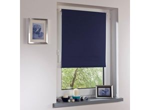 4016318347948 - Bella Casa Klemmfix-Rollo Verdunkelung ca 150 x 75 cm blau