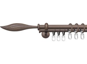 4016318403132 - Liedeco Gardinenstange »Esp Blatt« 2 läufig-läufig Fixmass