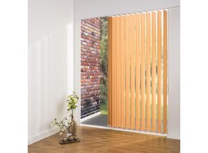 4016318404214 - Vertikalanlage Maß 127 mm Lamelle 120 x 180 cm apricot